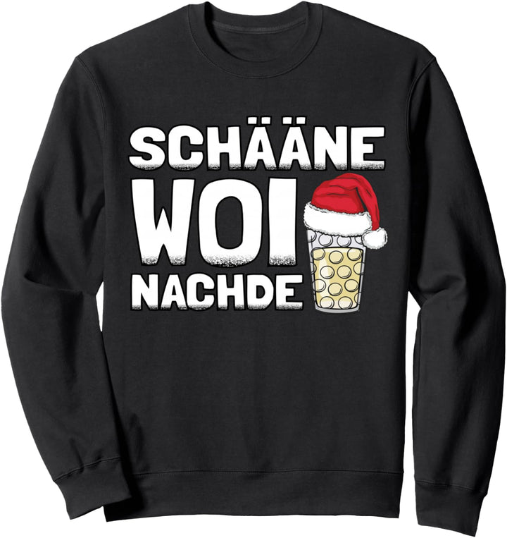 Pfälzer Weihnachten Geschenk Pälzer Dialekt Mundart Schorle Sweatshirt