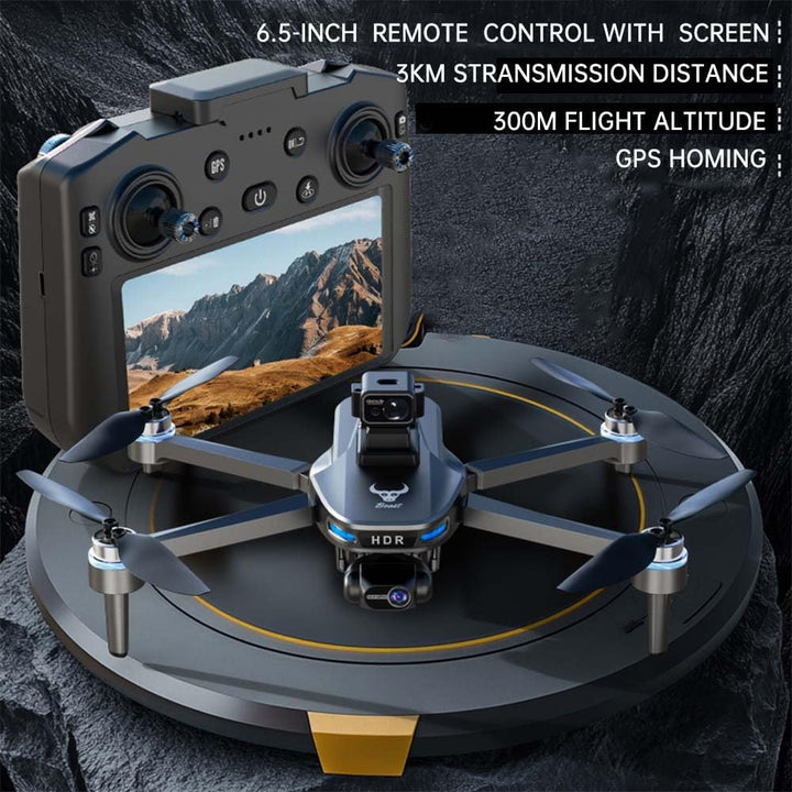 X-Verse ZLL SG109MAX2 Drohne mit Kameras 4K, Bildschirmfernsteuerung, 3 Achsen Gimbal, RC 3KM, 360d°