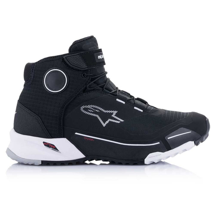 Alpinestars Unisex X Drystar Motorradsneaker Motorcycle Boot 42 EU Black White, 42 EU Black White