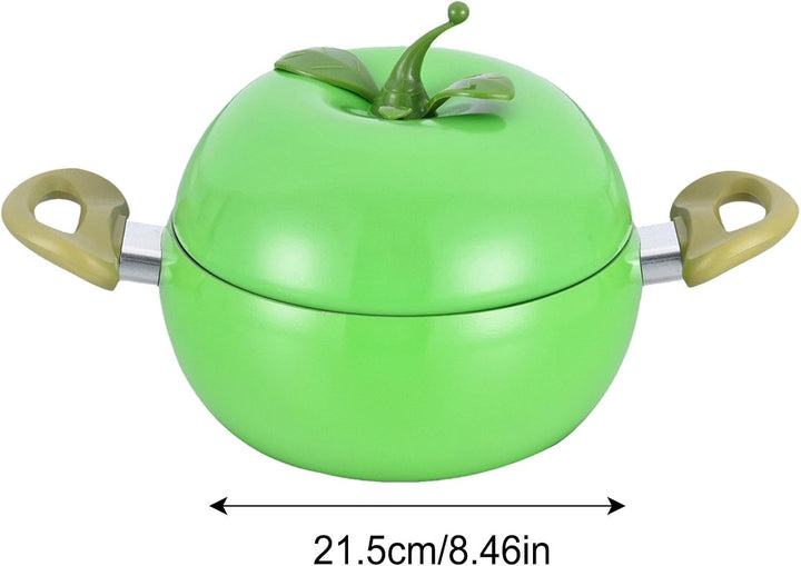 Kochtopf Mit Tomatenform - Kreatives Fruchtförmiges Kochgeschirrpfanne | Nicht Stick Tomaten Topf Mi