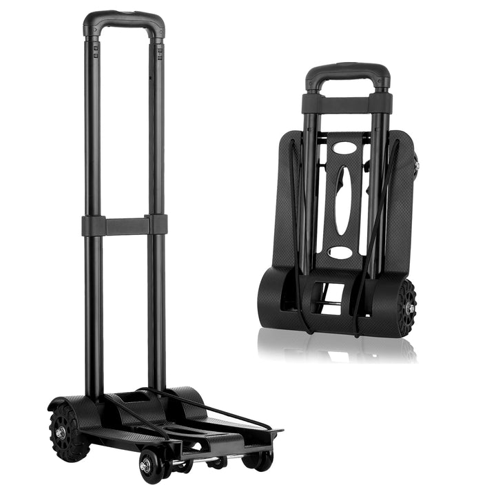 Meisax Mini Faltbare Sackkarre Klappbar Transportwagen 40KG Tragkraft, Leichte Klappbar Transportkar