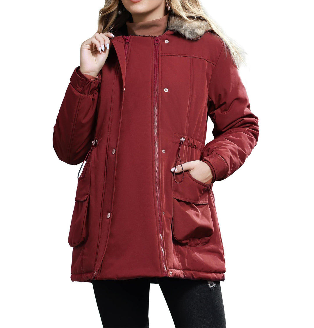 Maacie Tragejacke Umstandsjacke Umstandsmode Winter 3 In 1 Schwangerschaftsjacke Mit Babyeinsatz Ums