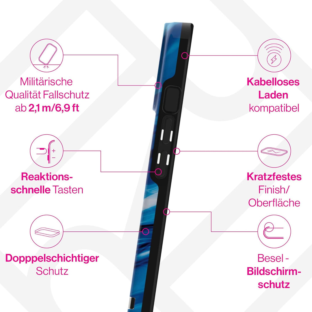 RICHMOND & FINCH Hülle Entworfen für iPhone 14 Plus | Kompatibel mit kabellosem Laden | Fallschutz d