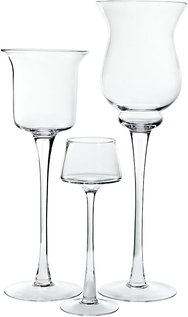 CRISTALICA Windlicht Irys Famous 54cm Kerzenhalter Leuchter Deko Gefäss Klarglas Geschenk