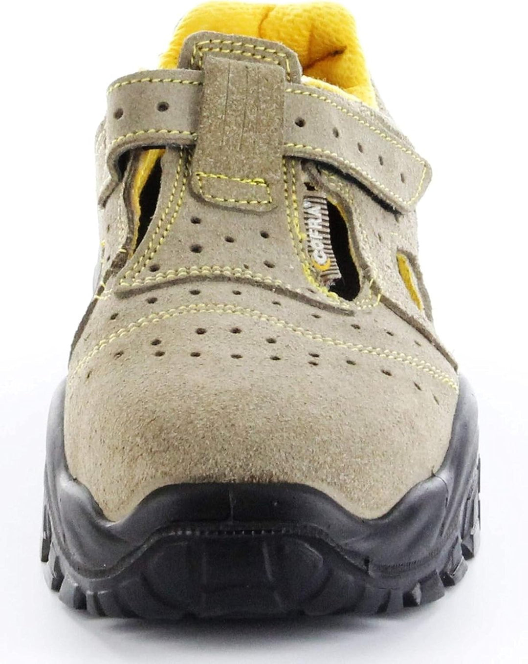 Cofra NT040-000.W45 NEW BRENTA S1 P SRC Sicherheitssandalen, Beige/Orange, Grösse 45 45 EU, 45 EU