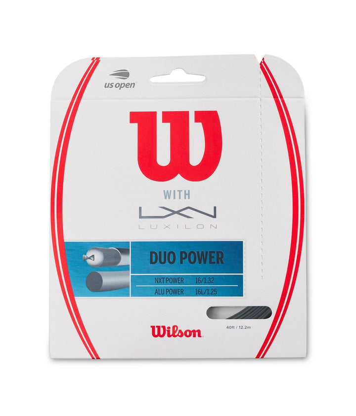 Wilson Unisex Tennissaite Duo Power Natural und Silver, Duo Power Natural und Silver