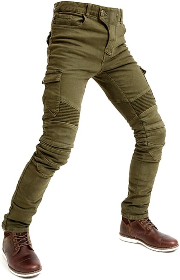 Alpha Rider Motorradhose Herren Jeans Textil Motorrad Hose mit Protektoren, Sportliche Motorrad Hose