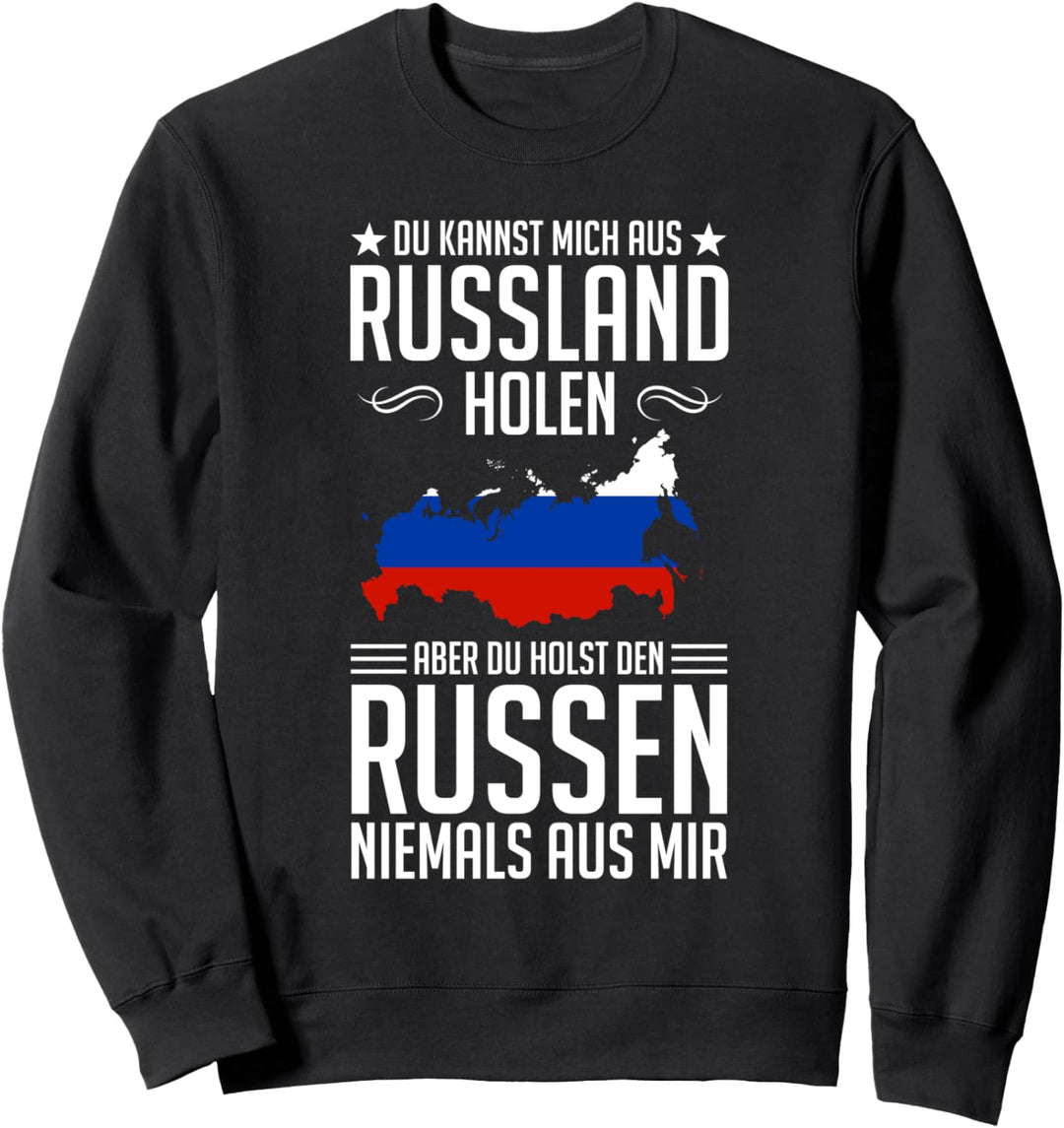 Russe Russin Russen Russisch Russland Flagge Sweatshirt