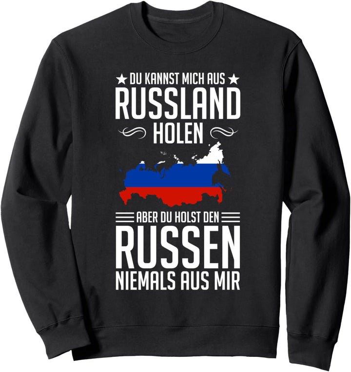 Russe Russin Russen Russisch Russland Flagge Sweatshirt
