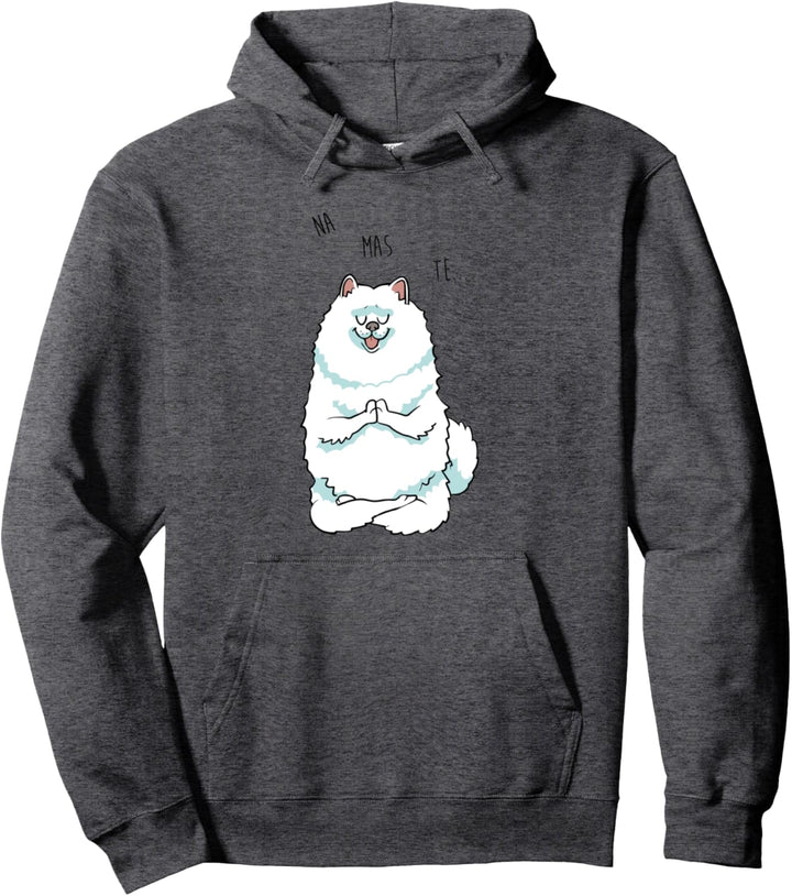 Namaste Samoyed Pullover Hoodie