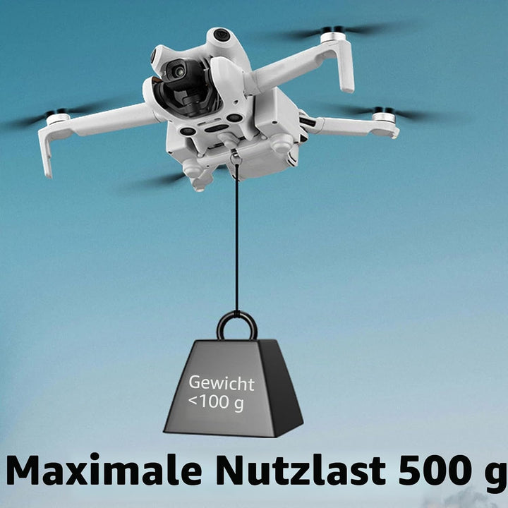 AIR 3 3S Abwurfsystem, Universal Abwurfvorrichtung mit Fernbedienung, 500g Traglast, Leicht (47g), T