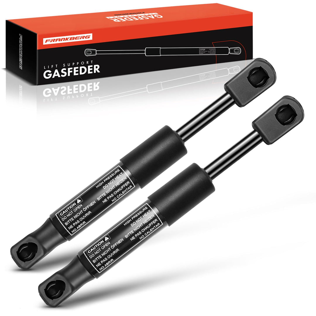Frankberg 2x Universal Gasfeder Gasdruckdämpfer Gasdruckfeder Dämpfer 650N 165MM 40MM