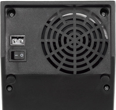 CASO WineCase One Black - Design Weinkühler für eine Flasche, Temperaturbereich von 5-18°C, für Flas