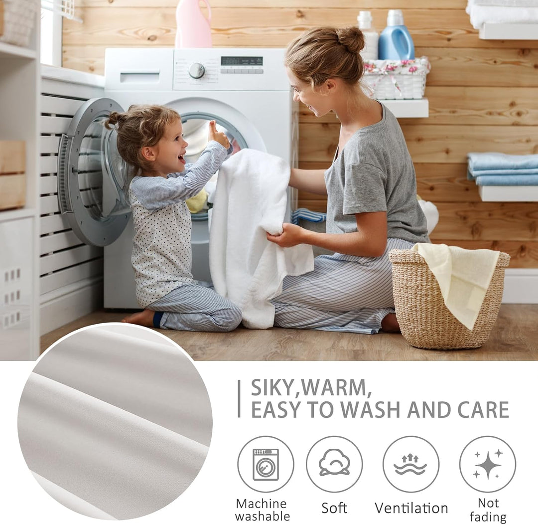 MeYuxg Hausbett Himmel Set, 2 Stück Betthimmel Hausbett Musselin, Kinderbett Baldachin Stoffhimmel f