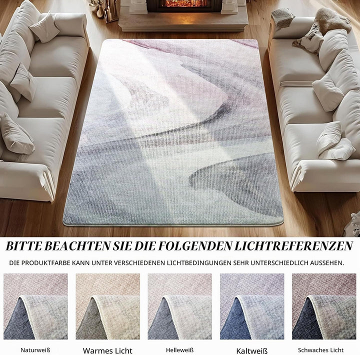 Cinknots Area Teppichimitation Kaschmir Teppich modernes Wohnzimmer Schlafzimmer Korridor Teppich we
