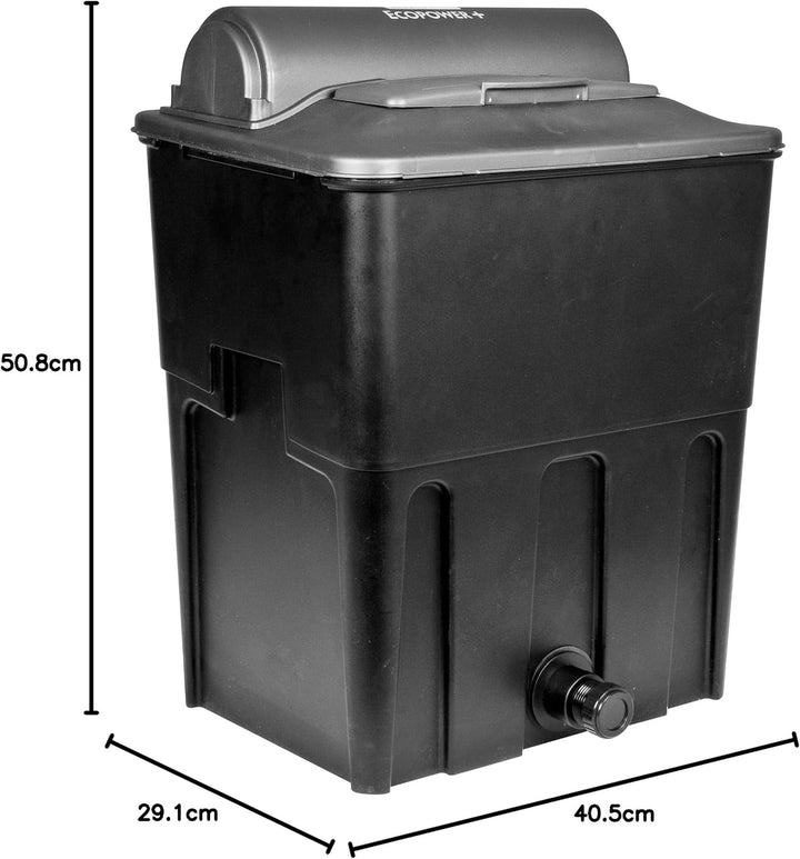 Hozelock Tricoflex 1866 1240 Ecopower PLUS 20,000 29,3 x 40,1 x 52,5 cm, 29,3 x 40,1 x 52,5 cm
