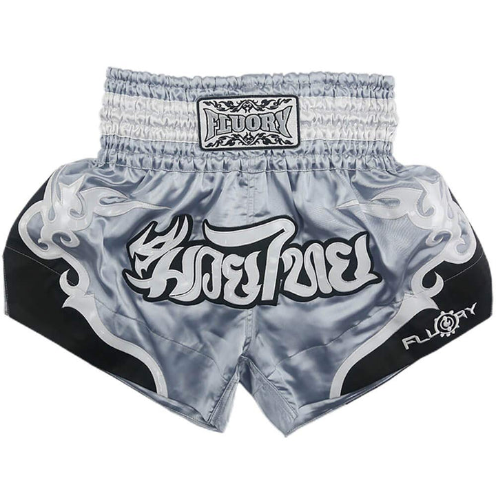 FLUORY Muay Thai Fight Shorts, MMA Shorts Bekleidung Training Käfig Kampf Grappling Martial Arts Kic