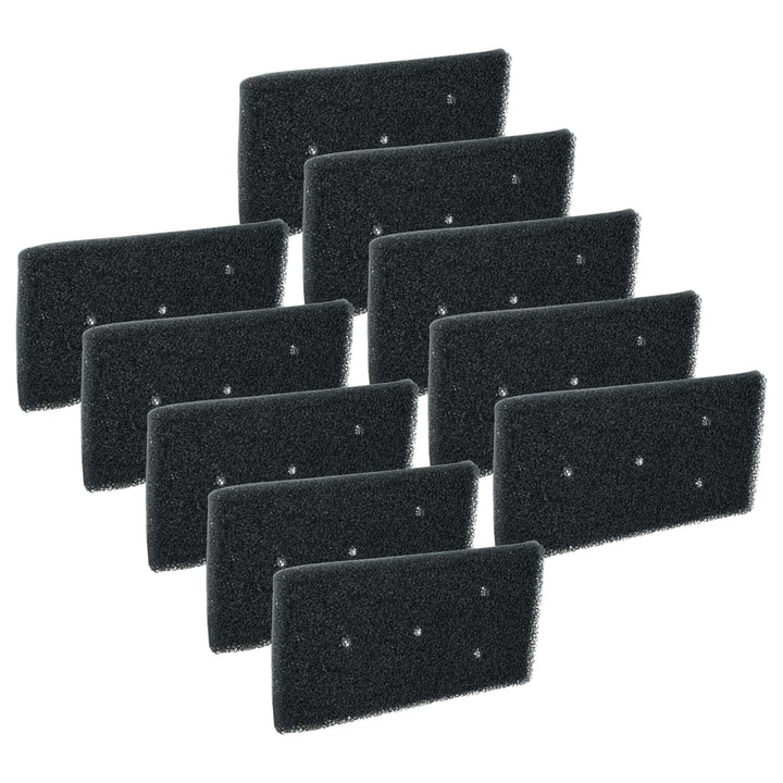 vhbw 10x Schaumfilter kompatibel mit Bauknecht TK Super Eco 7, TRTrend82A2BW (856039603050), TRTrend