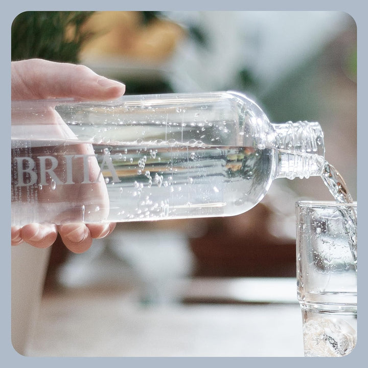 BRITA Flaschen 2er-Pack für Wassersprudler sodaONE | 2X 1 Liter Ersatzflaschen | Leichte, BPA-freie