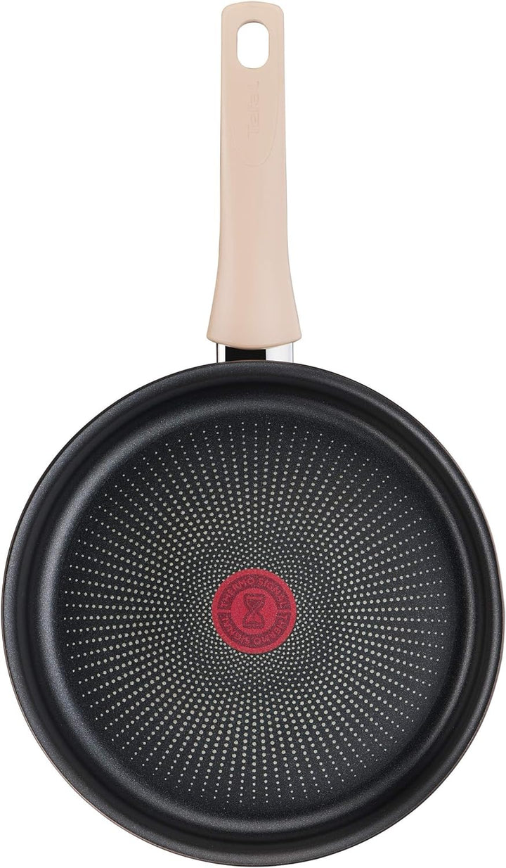 Tefal TEFALECO-RESPECT Schmorpfanne, 24 cm, mit Deckel, Antihaftbeschichtung, Induktion G2543202