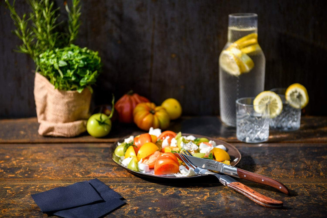 Laguiole Style de Vie Steakmesser Luxury Line, 6-teilig, Rosenholz