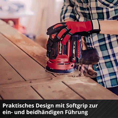 Einhell Akku Exzenterschleifer TE-RS 18 Li Solo Power X-Change (Lithium Ionen, 18 V, Schleifteller-Ø