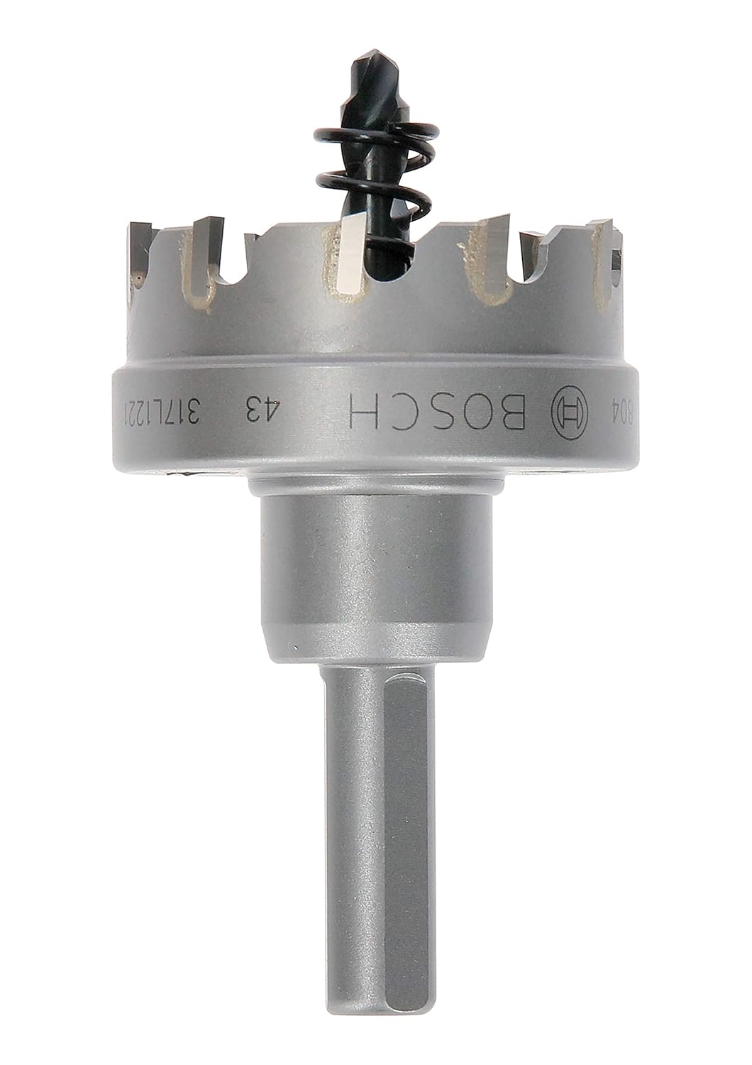 Bosch Accessories Professional Carbide Lochsäge Precision for Sheet Metal (Edelstahl, Ø 43 mm, Zubeh