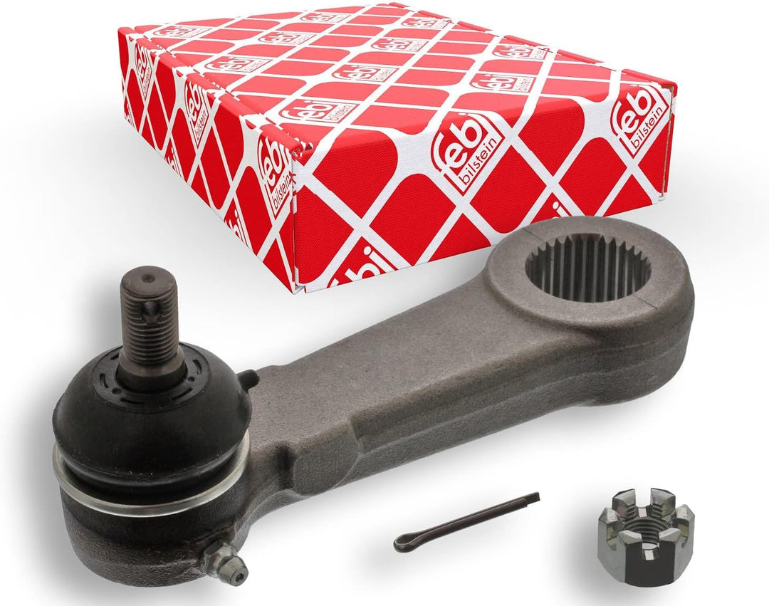 febi bilstein 41294 Lenkstockhebel mit Kronenmutter und Splint , 1 Stück