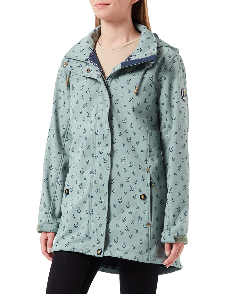 Ankerglut Damen #Ankerglutschein Women Softshelljacke 44 slate gray, 44 slate gray