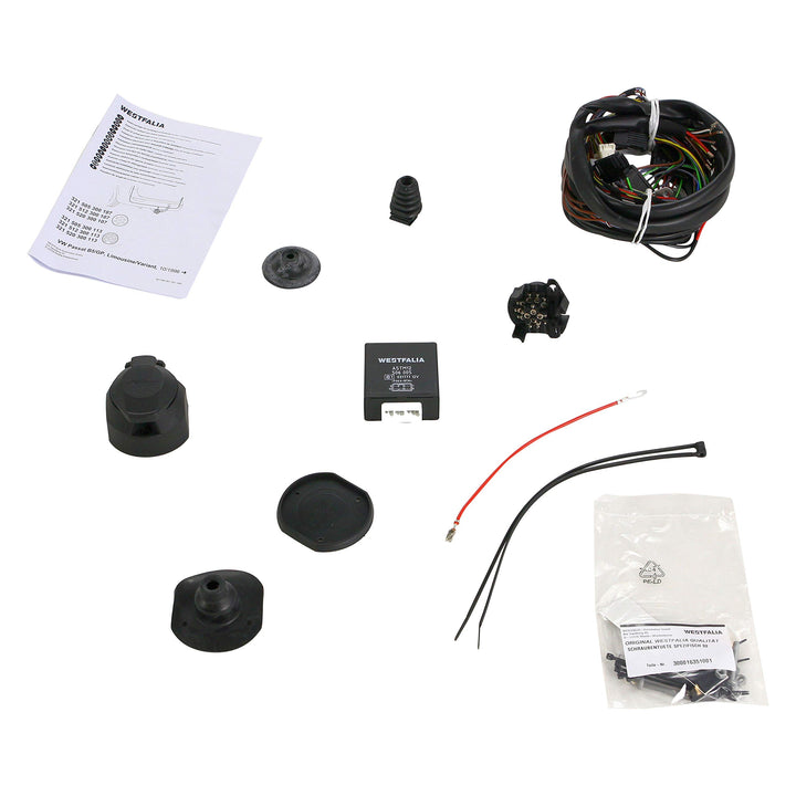 Westfalia Elektrosatz 13-polig und fahrzeugspezifisch für VW Passat Variant (BJ 11/2000-09/2005)