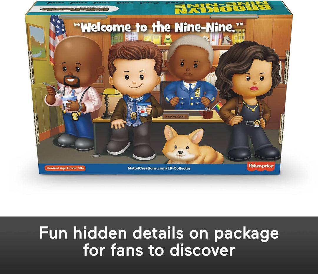 Fisher Price - Brooklyn 99 - Little People Collector 4-Pack