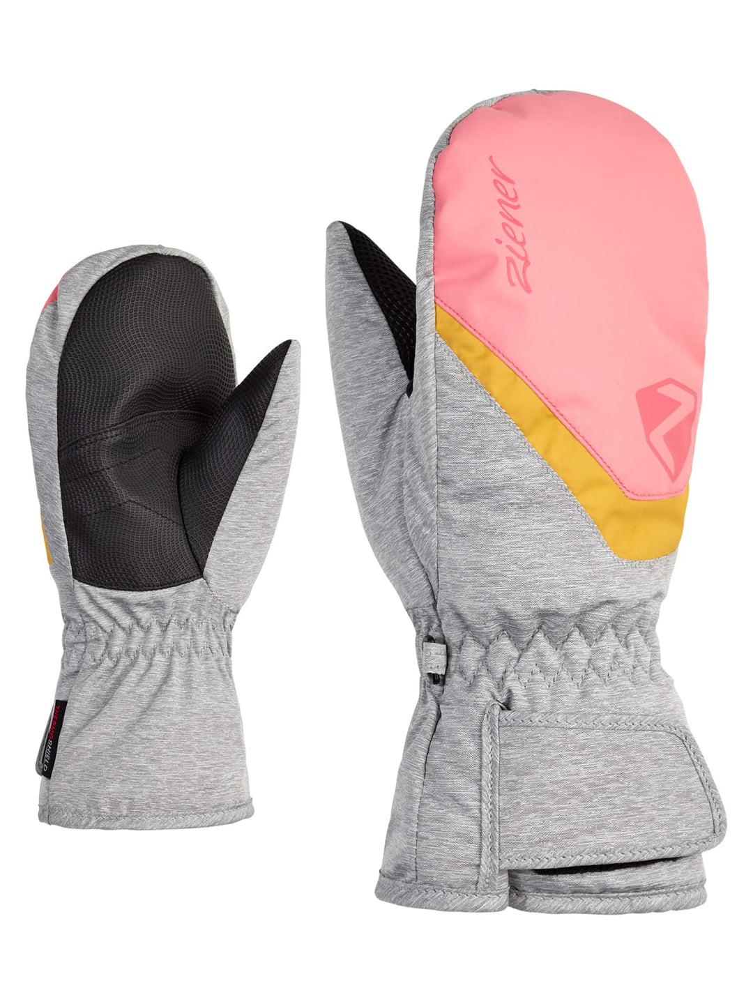 Ziener Kinder Loriano Ski-Fäustling/Wintersport | wasserdicht, atmungsaktiv 6.5 pink vanilla, 6.5 pi