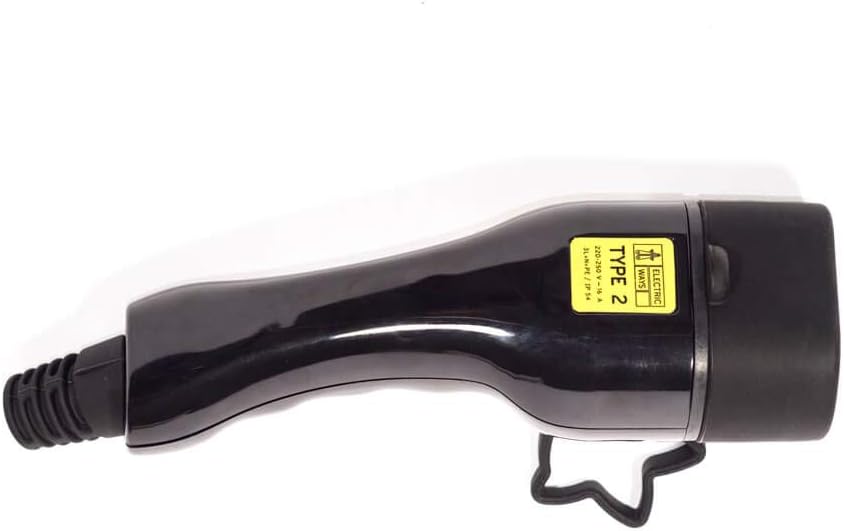 Ladekabel für Elektroauto Typ2-Typ2 16A 3-phasig 11kW Mode 3, Glatte Ausführung, 7 Meter Kabel, Grün