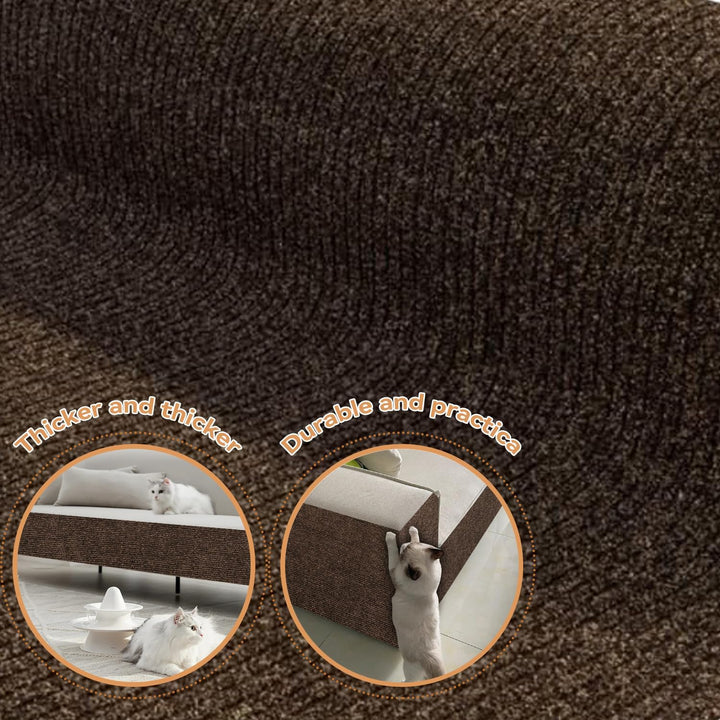 Kratzschutz Sofa Katze, Kratzmatte Selbstklebend für Sofa & Wand, Katzen Kratzbrett, Trimmbarer Schu