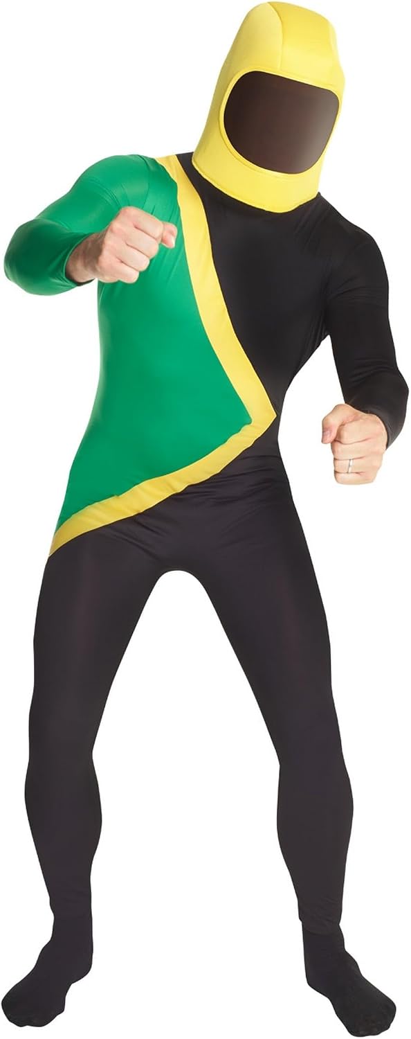 Morph Costumes - Jamaikanisch Bobsled Kostüm, Jamaikanisch Anzug