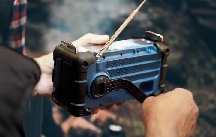 Sangean MMR-99 Outdoorradio DAB+, DAB, UKW Notfallradio, Bluetooth® Solarpanel, spritzwassergeschü m