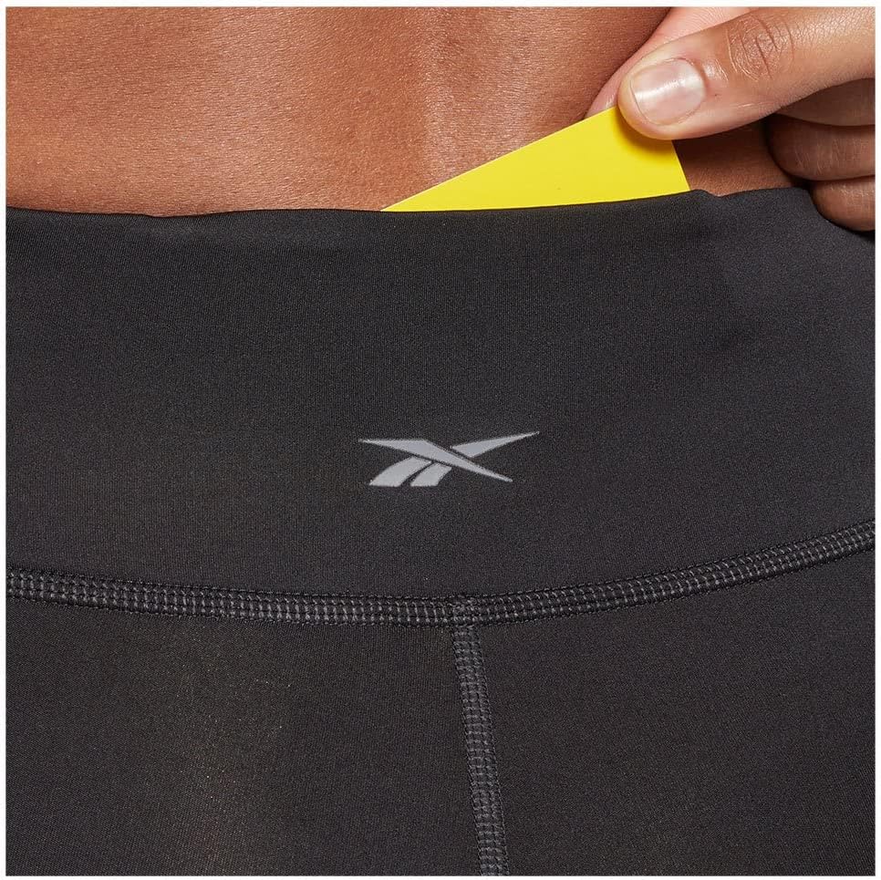 Reebok Damen Leggings Workout Ready Basic High Rise XL Night Black, XL Night Black