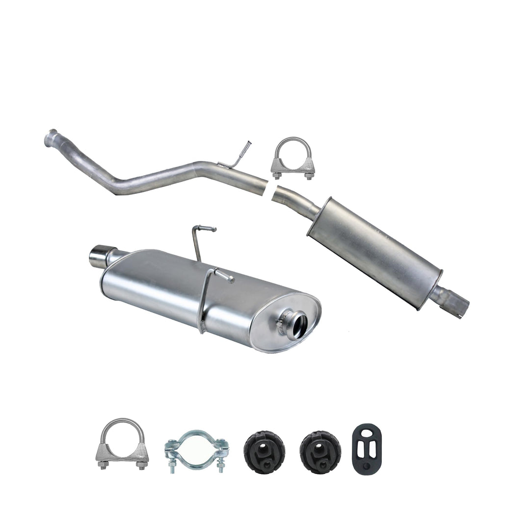 Ferroz Export Ersatz für Komplette Auspuffanlage ab Kat Peugeot 206 CC 2.0 1999-2007 Auspuff