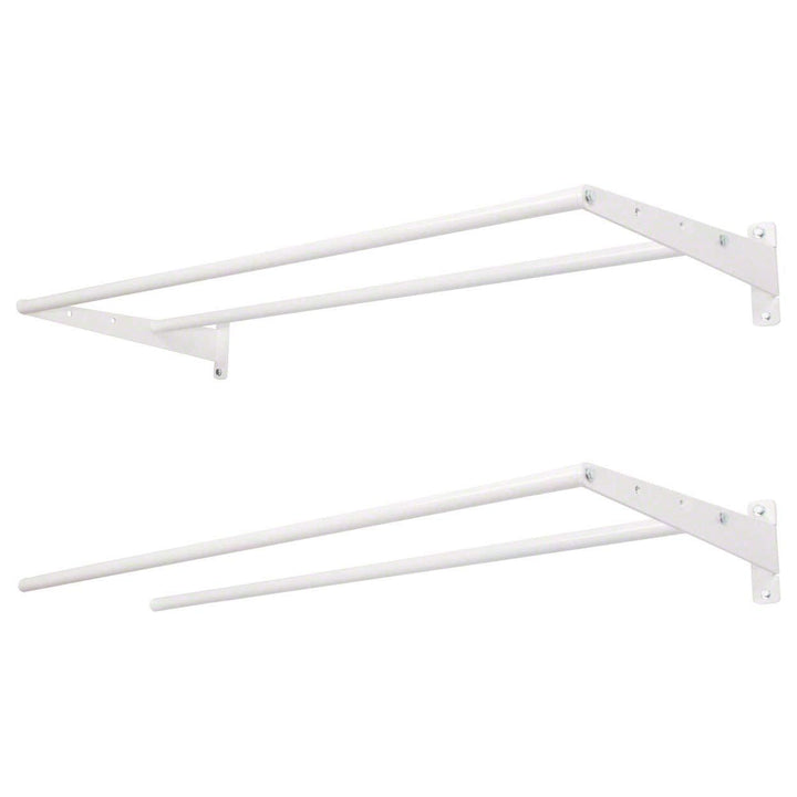 Sport-Tec Wandhalterung Set, 125 cm, mit 2 Auflagestäben, Basis- und Erweiterungsmodul, 7-TLG.