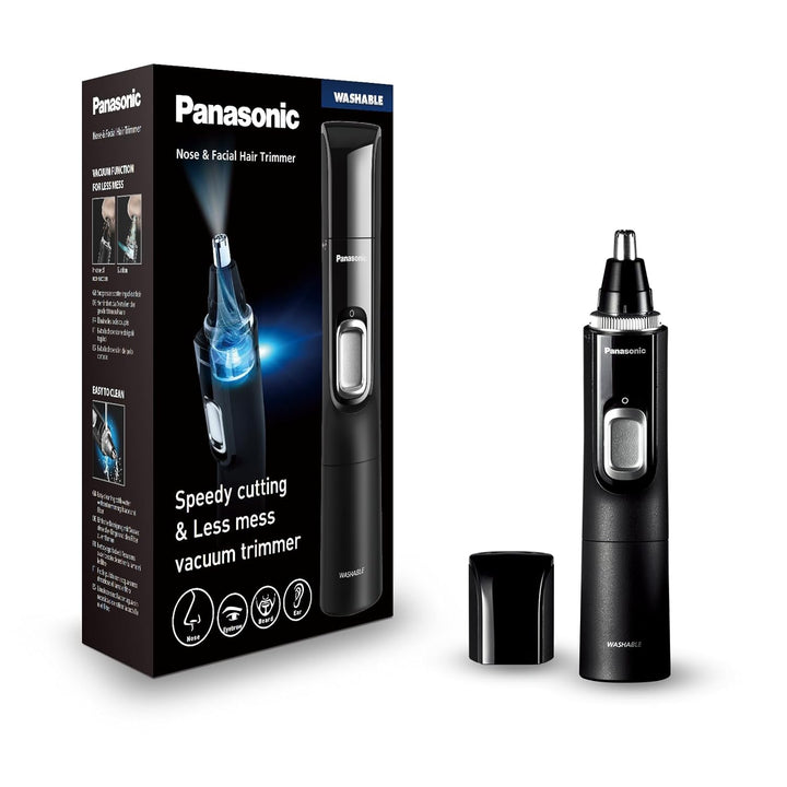 Panasonic ER-GN300-K503 Nasenhaarschneider für Männer, Premium-Elektrorasierer, Nasen-, Ohren- und A