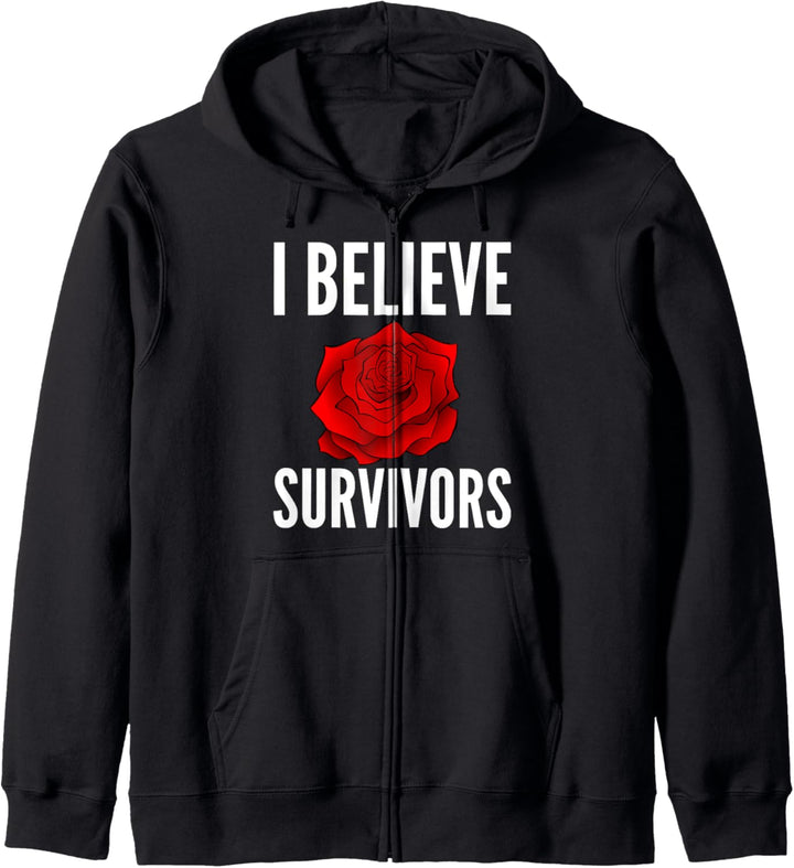 I Believe Survivors - Activist Kapuzenjacke