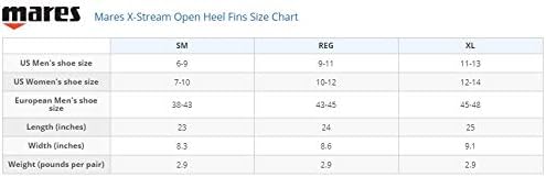 Mares Fins X-Stream Flossen S Blue, S Blue