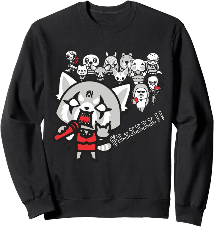Aggretsuko Karaoke Rage Sweatshirt