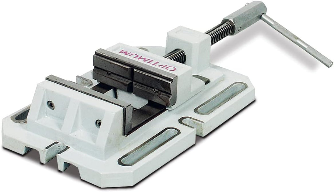Optimum Bohrmaschinenschraubstock BSI 200 (Backenbreite, Spannweite 200 mm, Prismenbacken), 3000220