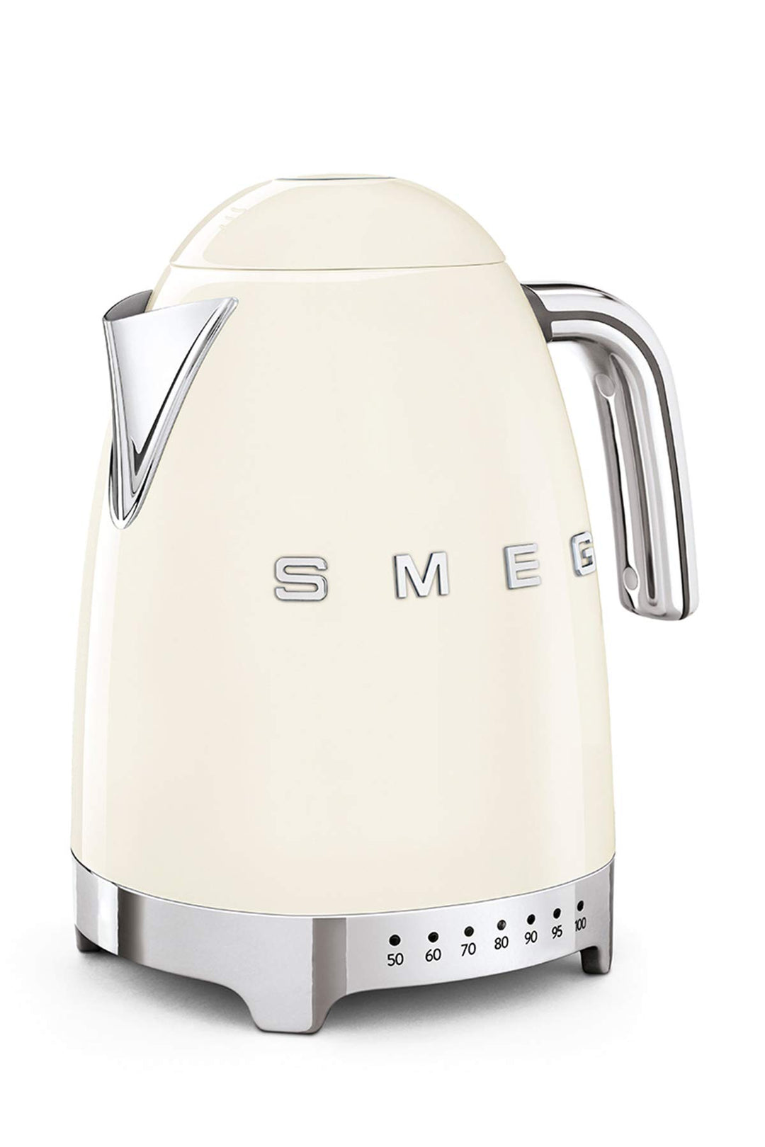 Smeg, Wasserkocher Temperatur regelbar KLF04CREU 1,7L zuzüglich Temperaturniveaus, Anti-Limiden Filt