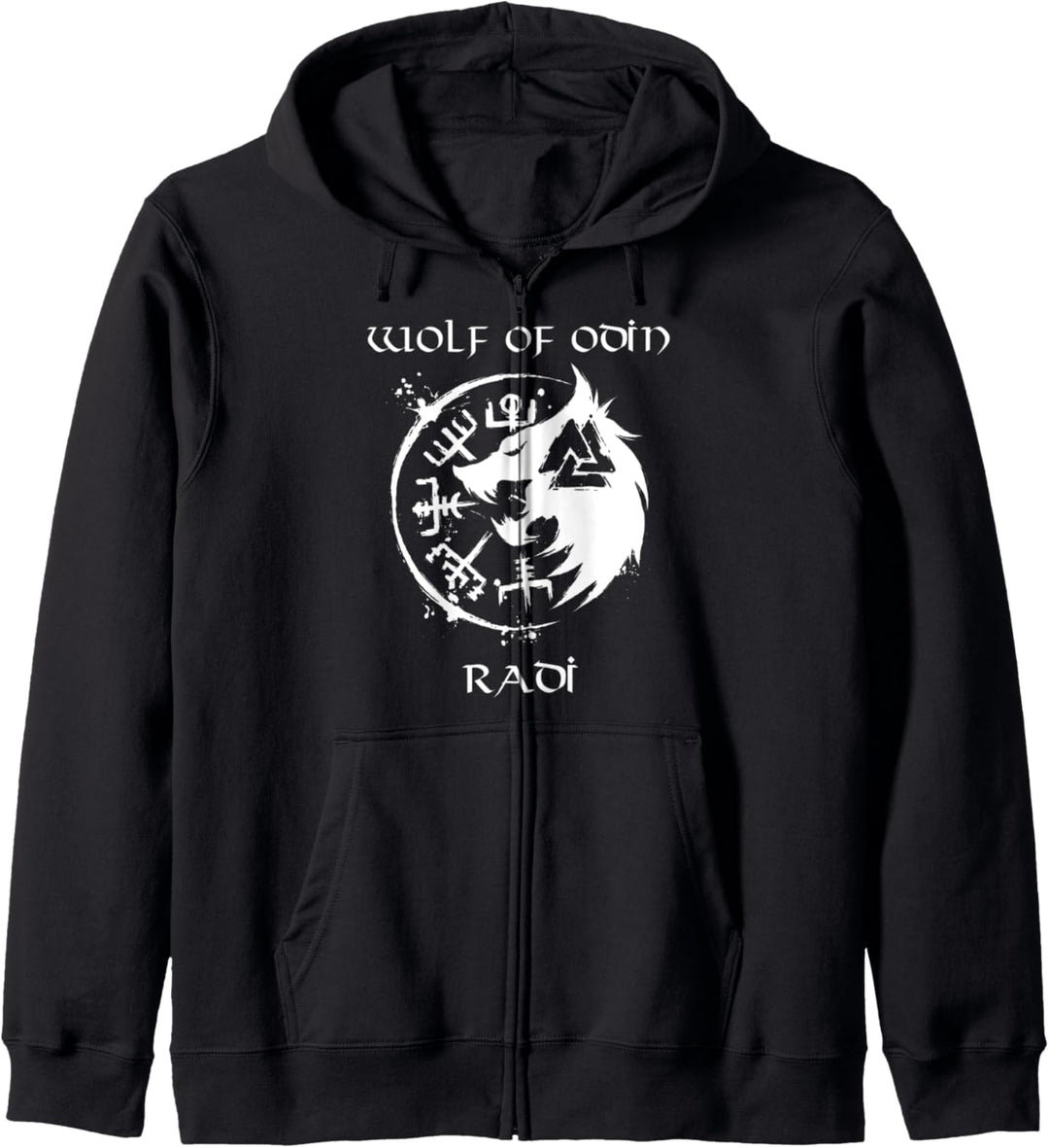 Wolf Of Odin Radi Kapuzenjacke