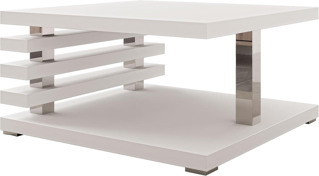 Mirjan24 Couchtisch Kyoto, Kaffeetisch, Sofatisch 60x60x31cm, Wohnzimmertisch, Couchtisch, Modern St