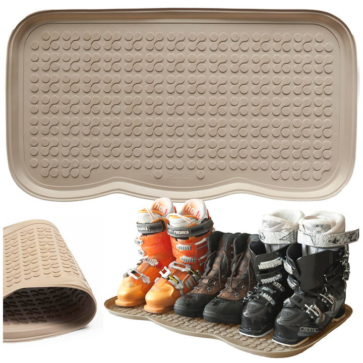 Duftende Schuhabtropfschale | 40 x 72 cm | Schuhmatte | Schuhablage | Schuhunterlage | Abtropfschale