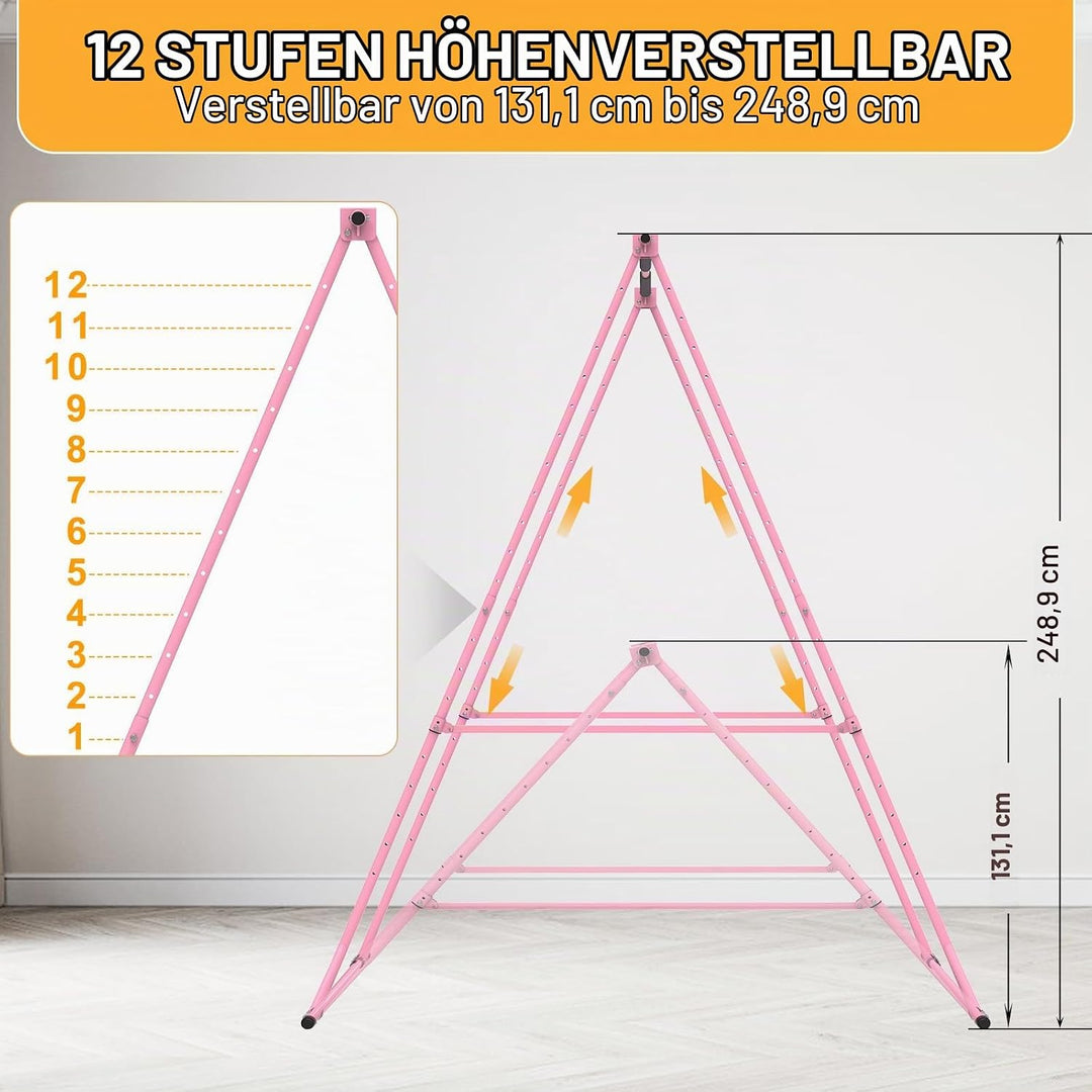 SELEWARE klimmzugstange Freistehend Power Tower - mit Dip Station Power Rack Verstellbare Kraftturm