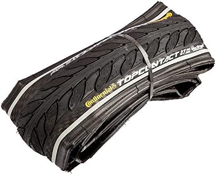 Continental Fahrradreifen Top Contact 2 32-622 (700 x 32 C) Schwarz, 32-622 (700 x 32 C) Schwarz